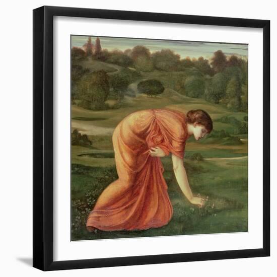 The March Marigold, C.1870-Edward Burne-Jones-Framed Giclee Print