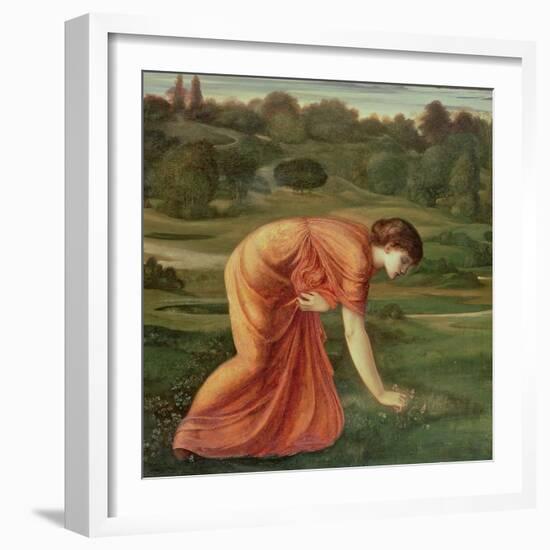 The March Marigold, C.1870-Edward Burne-Jones-Framed Giclee Print