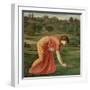 The March Marigold, C.1870-Edward Burne-Jones-Framed Giclee Print