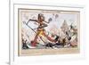 The March of Intellect, (1828)-Robert Seymour-Framed Giclee Print