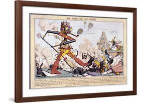 The March of Intellect, (1828)-Robert Seymour-Framed Giclee Print