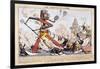 The March of Intellect, (1828)-Robert Seymour-Framed Giclee Print