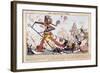 The March of Intellect, (1828)-Robert Seymour-Framed Giclee Print