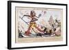 The March of Intellect, (1828)-Robert Seymour-Framed Giclee Print