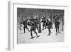 The March of Rogers Rangers (Litho)-Frederic Sackrider Remington-Framed Giclee Print