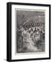 The March of the Men of Harlech, the Welsh Choir Singing before the Queen at Windsor Castle-Henry Charles Seppings Wright-Framed Giclee Print