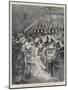 The March of the Men of Harlech, the Welsh Choir Singing before the Queen at Windsor Castle-Henry Charles Seppings Wright-Mounted Giclee Print