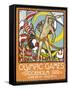 The March Of the Nations, Each Athlete Waving a Flag. Sweden 1912 Olympic Games Poster Stamp-null-Framed Stretched Canvas