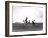 The March of the Sioux, C.1905 (B/W Photo)-Edward Sheriff Curtis-Framed Giclee Print