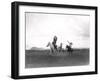 The March of the Sioux, C.1905 (B/W Photo)-Edward Sheriff Curtis-Framed Giclee Print