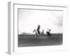 The March of the Sioux, C.1905 (B/W Photo)-Edward Sheriff Curtis-Framed Giclee Print