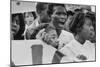 The March on Washington: A Group from Detroit, 28th August 1963-Nat Herz-Mounted Photographic Print