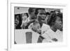 The March on Washington: A Group from Detroit, 28th August 1963-Nat Herz-Framed Photographic Print