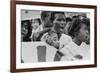 The March on Washington: A Group from Detroit, 28th August 1963-Nat Herz-Framed Photographic Print