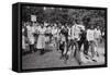 The March on Washington: Freedom Walkers, 28th August 1963-Nat Herz-Framed Stretched Canvas