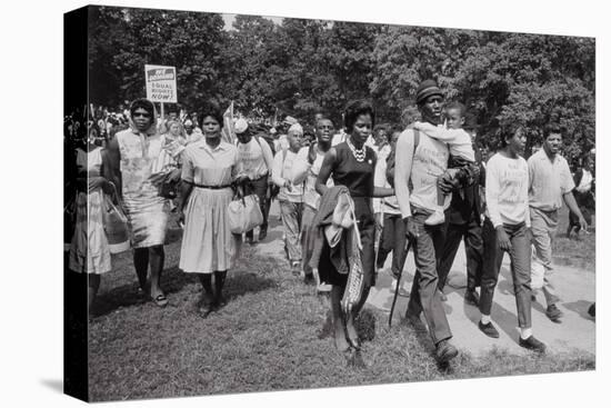 The March on Washington: Freedom Walkers, 28th August 1963-Nat Herz-Stretched Canvas