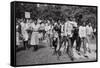 The March on Washington: Freedom Walkers, 28th August 1963-Nat Herz-Framed Stretched Canvas