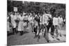 The March on Washington: Freedom Walkers, 28th August 1963-Nat Herz-Mounted Photographic Print
