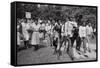 The March on Washington: Freedom Walkers, 28th August 1963-Nat Herz-Framed Stretched Canvas