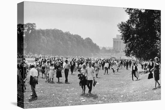 The March on Washington: Heading Home, 28th August 1963-Nat Herz-Stretched Canvas