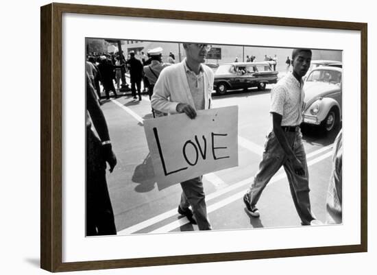 The March on Washington: Love, 28th August 1963-Nat Herz-Framed Photographic Print