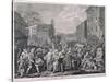 The March to Finchley, 1745-Luke Sullivan-Stretched Canvas