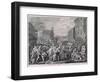 The March to Finchley, 1745-Luke Sullivan-Framed Giclee Print