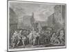 The March to Finchley, 1761-Luke Sullivan-Mounted Giclee Print