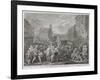 The March to Finchley, 1761-Luke Sullivan-Framed Giclee Print