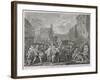 The March to Finchley, 1761-Luke Sullivan-Framed Giclee Print