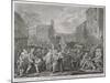 The March to Finchley, 1761-Luke Sullivan-Mounted Giclee Print