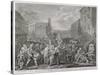 The March to Finchley, 1761-Luke Sullivan-Stretched Canvas