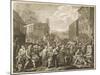 The March to Finchley-William Hogarth-Mounted Art Print