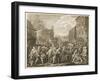 The March to Finchley-null-Framed Art Print