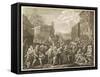 The March to Finchley-null-Framed Stretched Canvas