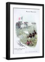 The Marchand Expedition: Fighting at M'Tila Voula, January 1897-null-Framed Giclee Print