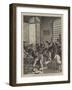 The Marche Couvert at Metz, Soldiers Buying Provisions-null-Framed Giclee Print