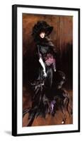 The Marchesa Casati-Giovanni Boldini-Framed Art Print