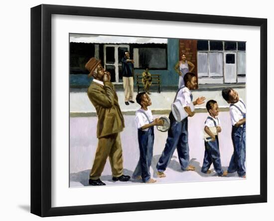 The Marching Band, 2000-Colin Bootman-Framed Giclee Print