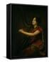 The Marchioness of Northampton, Playing a Harp, circa 1820-Sir Henry Raeburn-Framed Stretched Canvas