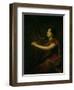 The Marchioness of Northampton, Playing a Harp, circa 1820-Sir Henry Raeburn-Framed Giclee Print