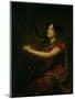 The Marchioness of Northampton, Playing a Harp, circa 1820-Sir Henry Raeburn-Mounted Giclee Print