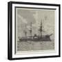 The Marengo, Flag-Ship of the French Squadron at Portsmouth-null-Framed Giclee Print