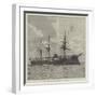 The Marengo, Flag-Ship of the French Squadron at Portsmouth-null-Framed Giclee Print