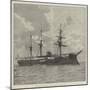The Marengo, Flag-Ship of the French Squadron at Portsmouth-null-Mounted Giclee Print