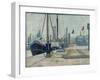 The 'Maria' at Honfleur, 1886-Georges Pierre Seurat-Framed Giclee Print