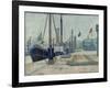 The 'Maria' at Honfleur, 1886-Georges Pierre Seurat-Framed Giclee Print