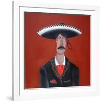 The Mariachi-John Wright-Framed Giclee Print