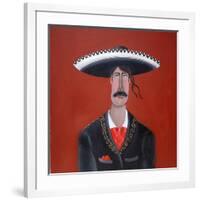 The Mariachi-John Wright-Framed Giclee Print