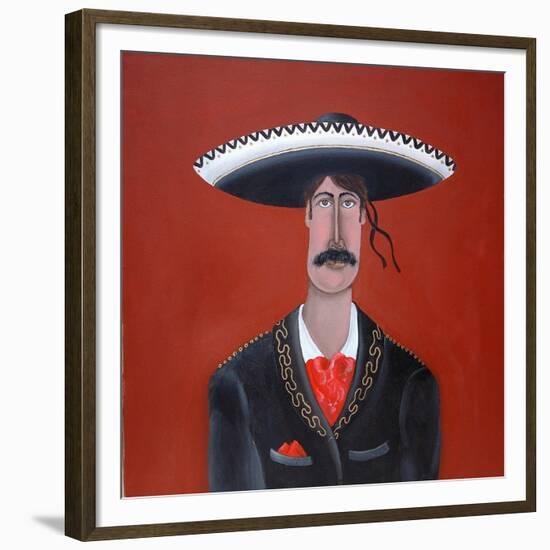 The Mariachi-John Wright-Framed Giclee Print